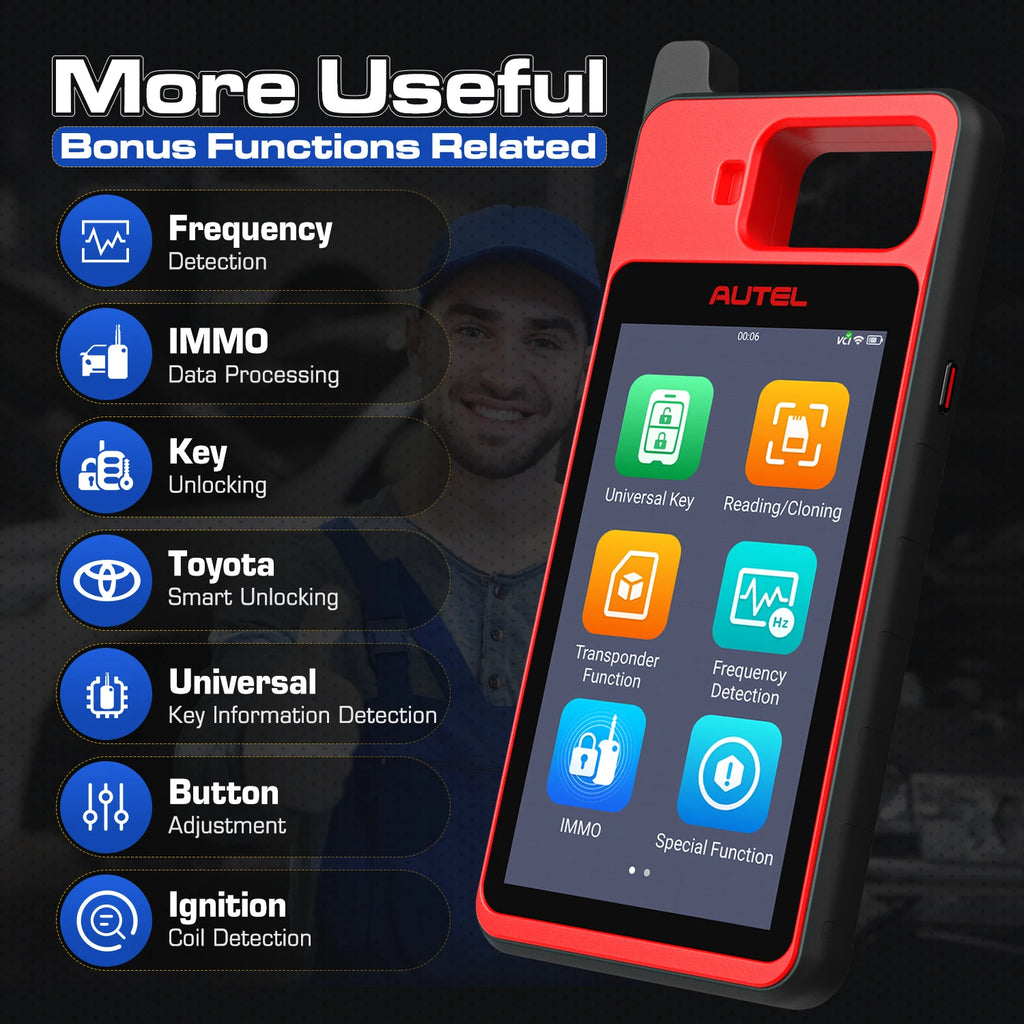 Autel MaxiIM KM100X Key Programmer and Immobilizer Tool