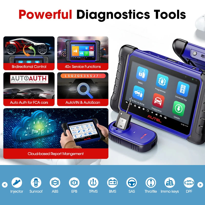 Autel MaxiIM IM508S Key Programmer and Immobilizer Tool