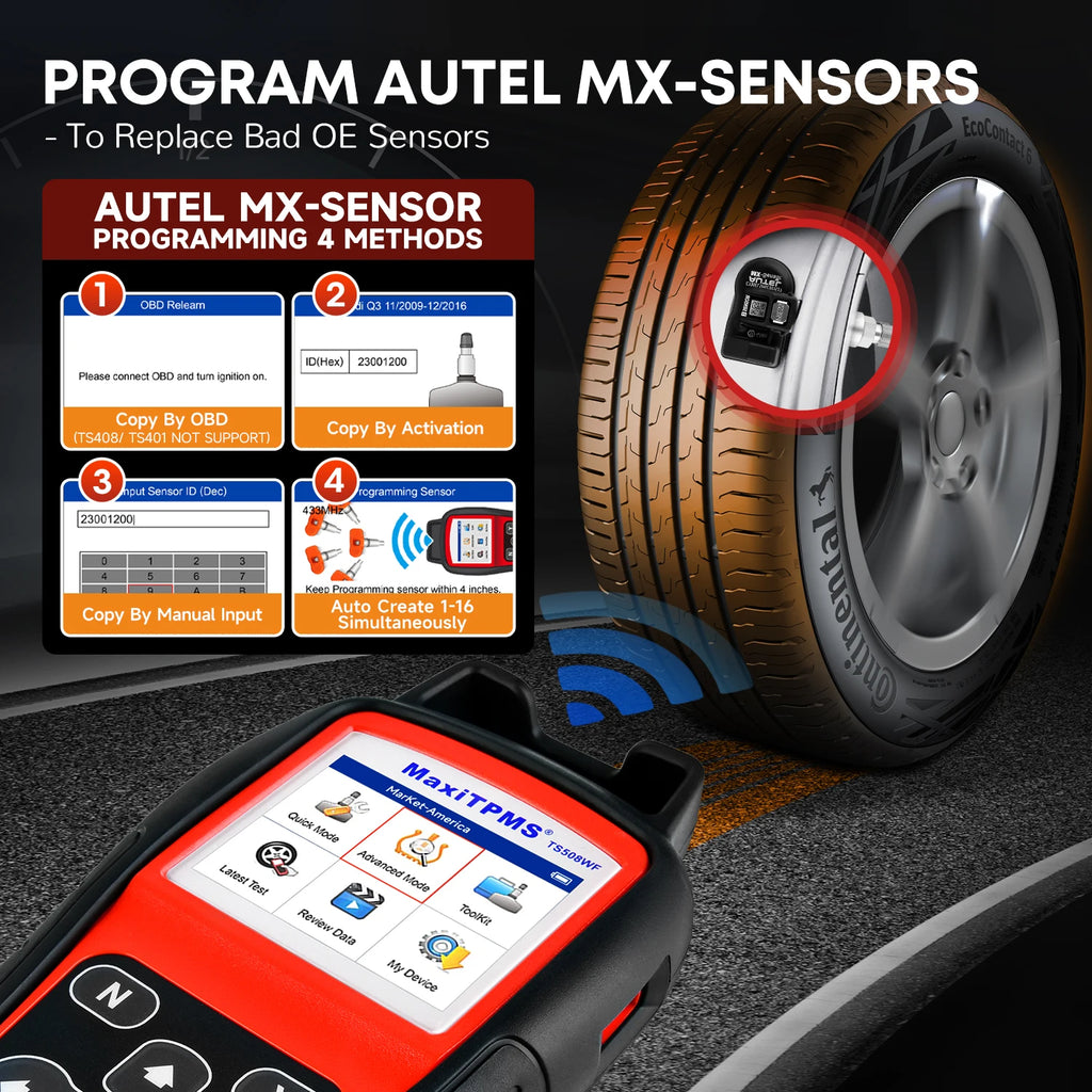 Autel MaxiTPMS TS508WF S