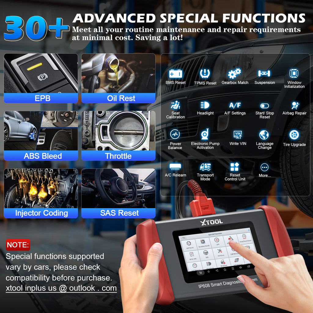 Xtool IP608 Automotive Diagnostic Scanner — image 6