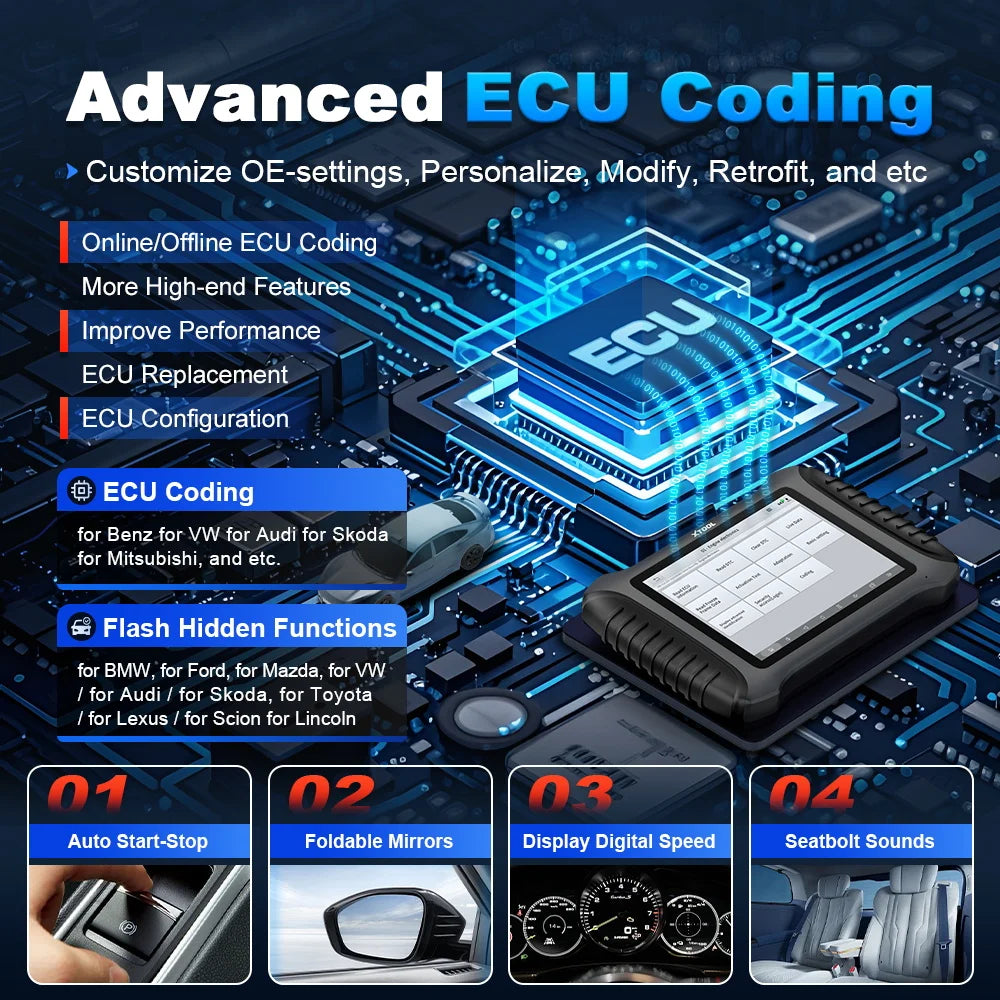 Xtool IP900 BT Automotive Diagnostic Scanner — image 4