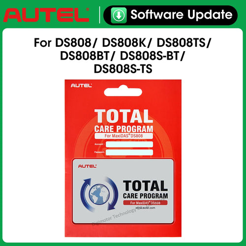Autel DS808 DS808K DS808BT Software Update