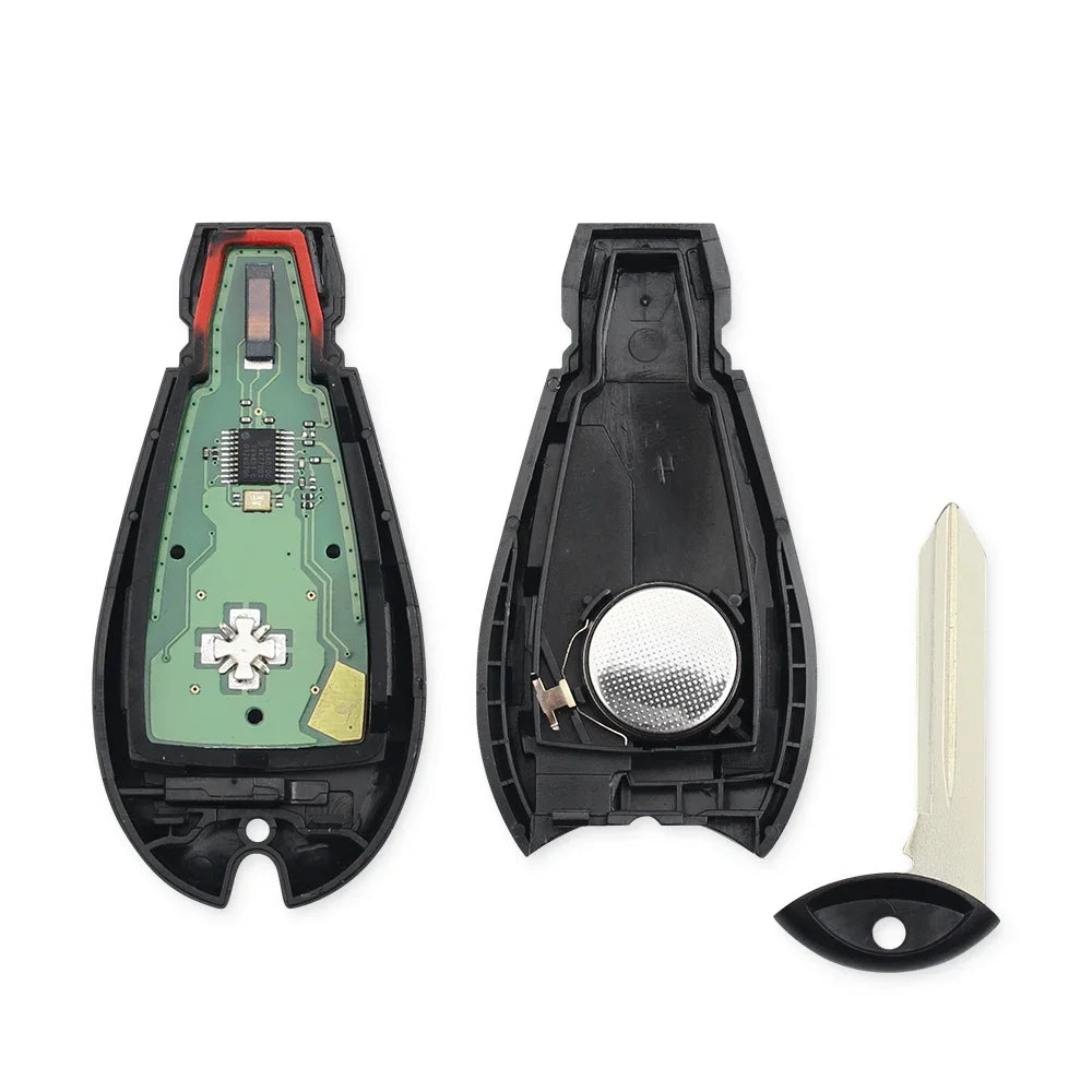 KEYYOU 2+1 3 Buttons Smart Remote Car Key For Dodge Grand Caravan Chrysler Town For Jeep Cherokee M3N5WY783X IYZ-C01C 433Mhz Blackbox Automotive Diagnostics