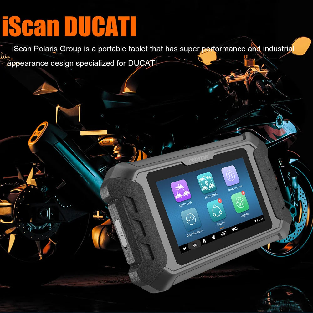 OBDSTAR iScan for DUCATI Motorcycle Diagnostic Scanner Blackbox Automotive Diagnostics