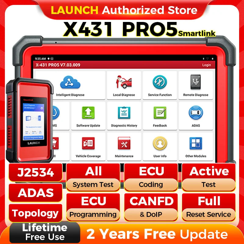 Launch X431 Bidirectional Diagnostic Scanner
