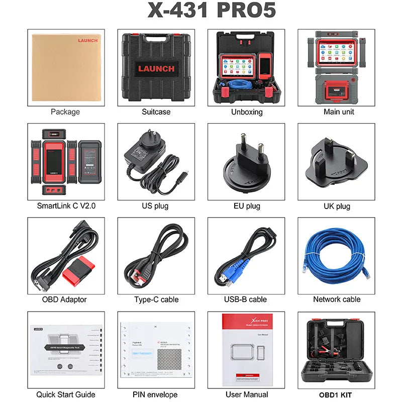 Launch X431 Bidirectional Diagnostic Scanner