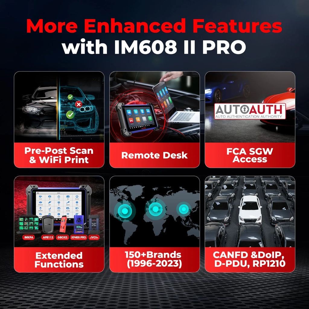 Autel MaxiIM IM608 II Key Programmer and Immobilizer Tool