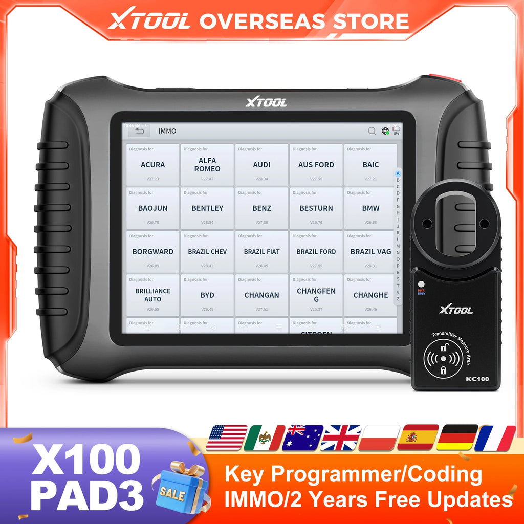 Xtool X100PAD3 Automotive Diagnostic Scanner — image 2