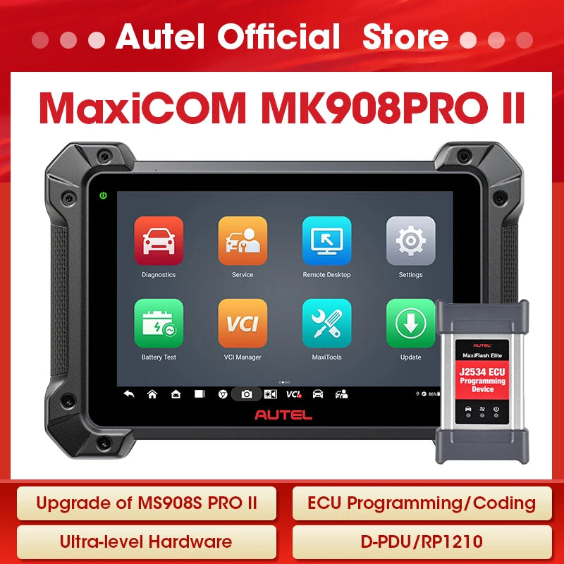 Autel MK908PRO Bidirectional Diagnostic Scanner