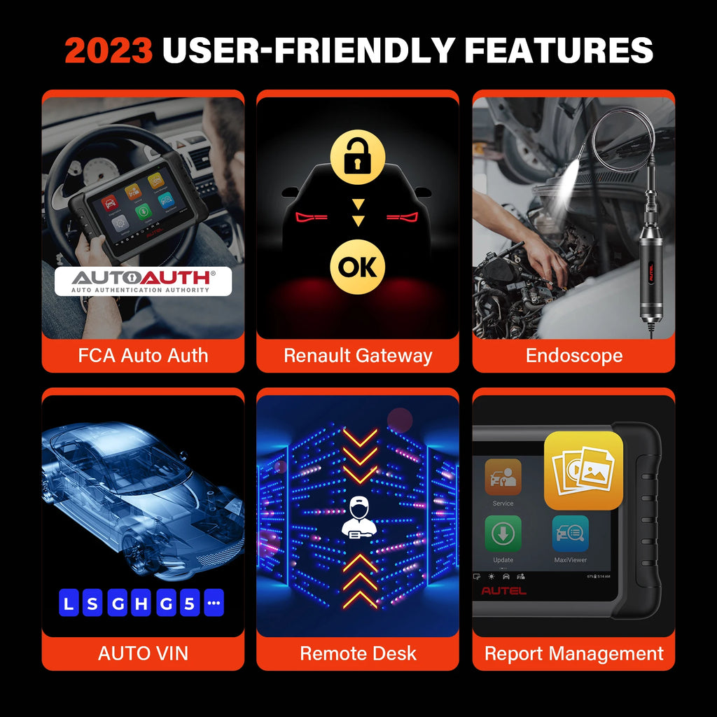 Autel MaxiCOM MK808KBT PRO Bidirectional Diagnostic Scanner