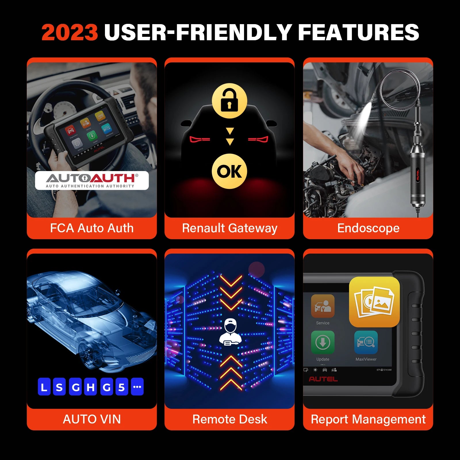 Autel MaxiCOM MK808KBT PRO Bidirectional Diagnostic Scanner