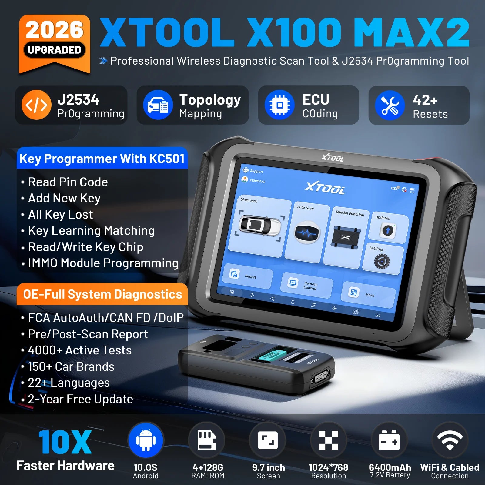 Xtool X100 MAX2 Automotive Key Programmer — image 2