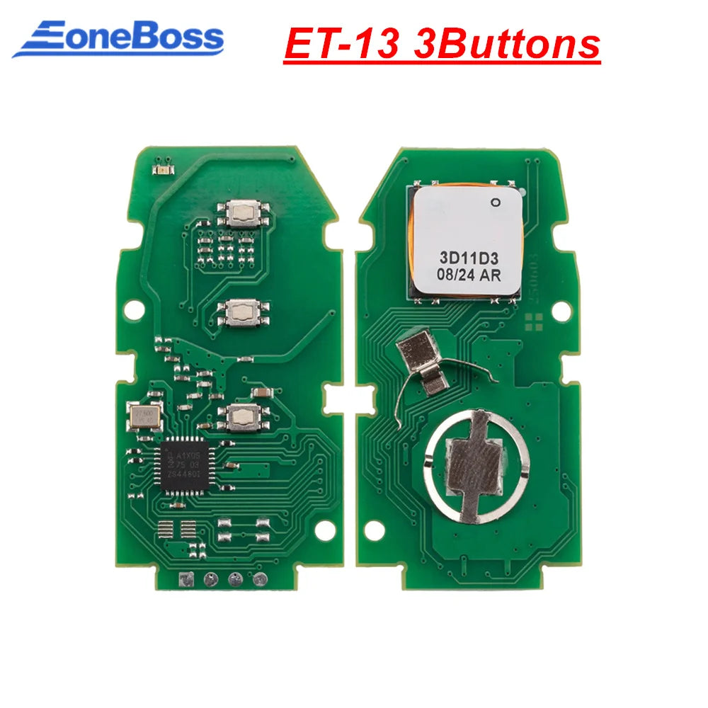 EONEBOSS ET-12 ET-13 ET12 ET13 PCB Board 4A 433MHZ for Toyota/Lexus/Subaru Near-OEM Smart Key Blackbox Automotive Diagnostics
