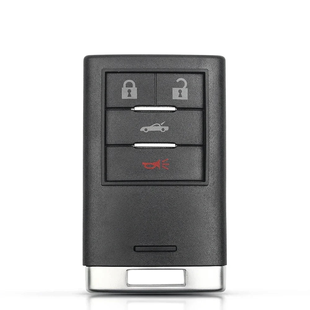 KEYYOU Replacement 4 Buttons Smart Remote Key Shell For Cadillac CTS XTS DTS SRX 2008-2013 Blackbox Automotive Diagnostics