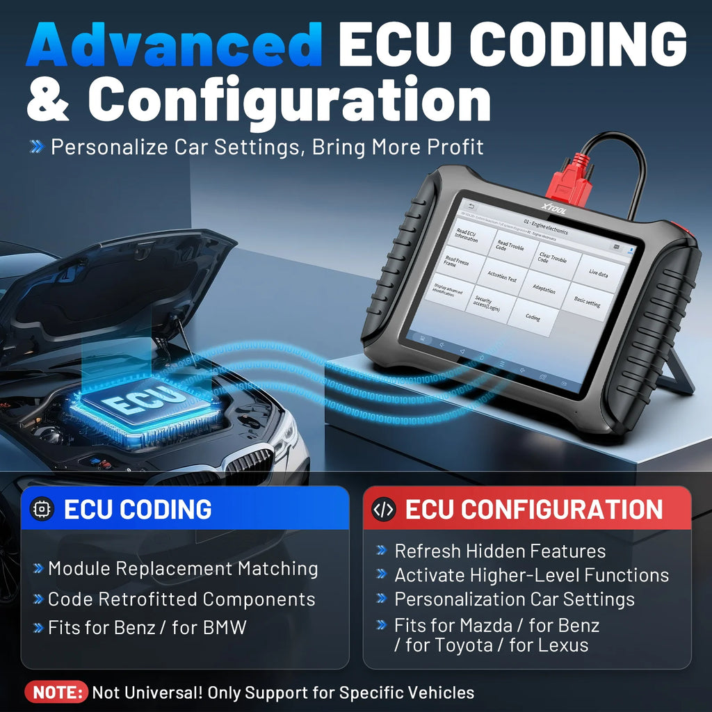 Xtool X100PAD3 Automotive Diagnostic Scanner — image 3