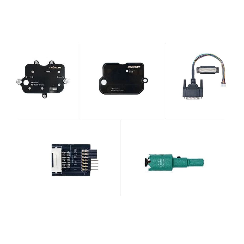 OBDSTAR C4-07 (MB-VGS4-0-NAG2) Adapter Kit Used with X300 G3/KeyMaster G3/DC706 Blackbox Automotive Diagnostics