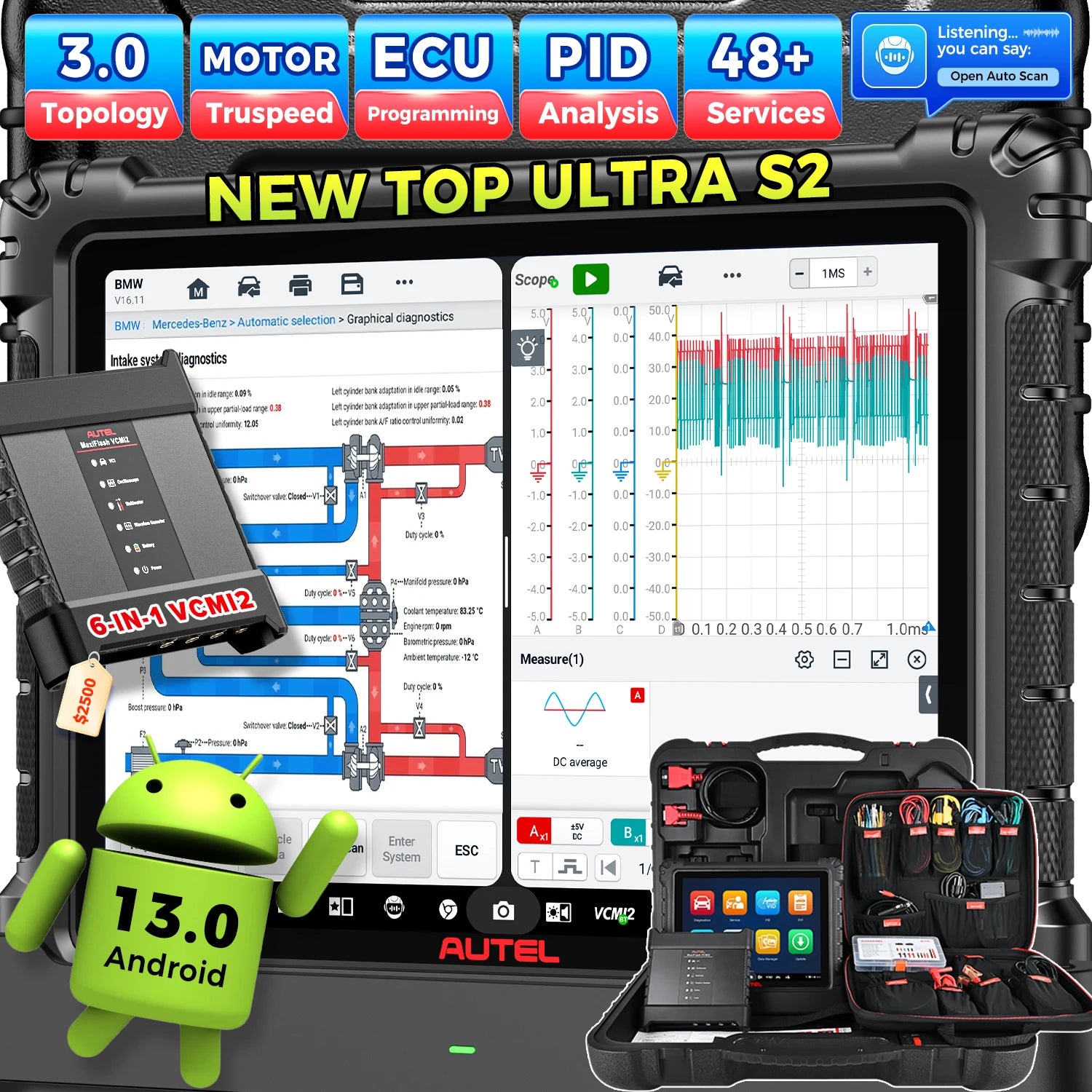 Autel MaxiSYS Ultra S Bidirectional Diagnostic Scanner
