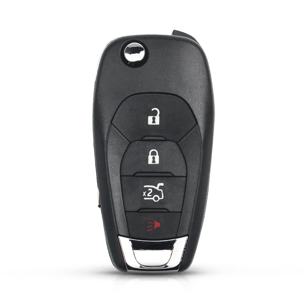 KEYYOU 2/3/4BNT Remote Flip Car Key Shell Case For Chevrolet Cruze Trax LS Badge Spark Sonic Aveo Tracker Onix RS Trailblazer Blackbox Automotive Diagnostics