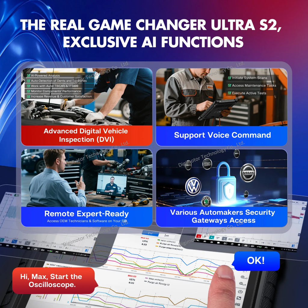 Autel UltraS2 Automotive Diagnostic Scanner — image 5