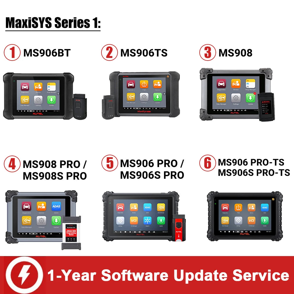 Autel MK808BT Software Update Service