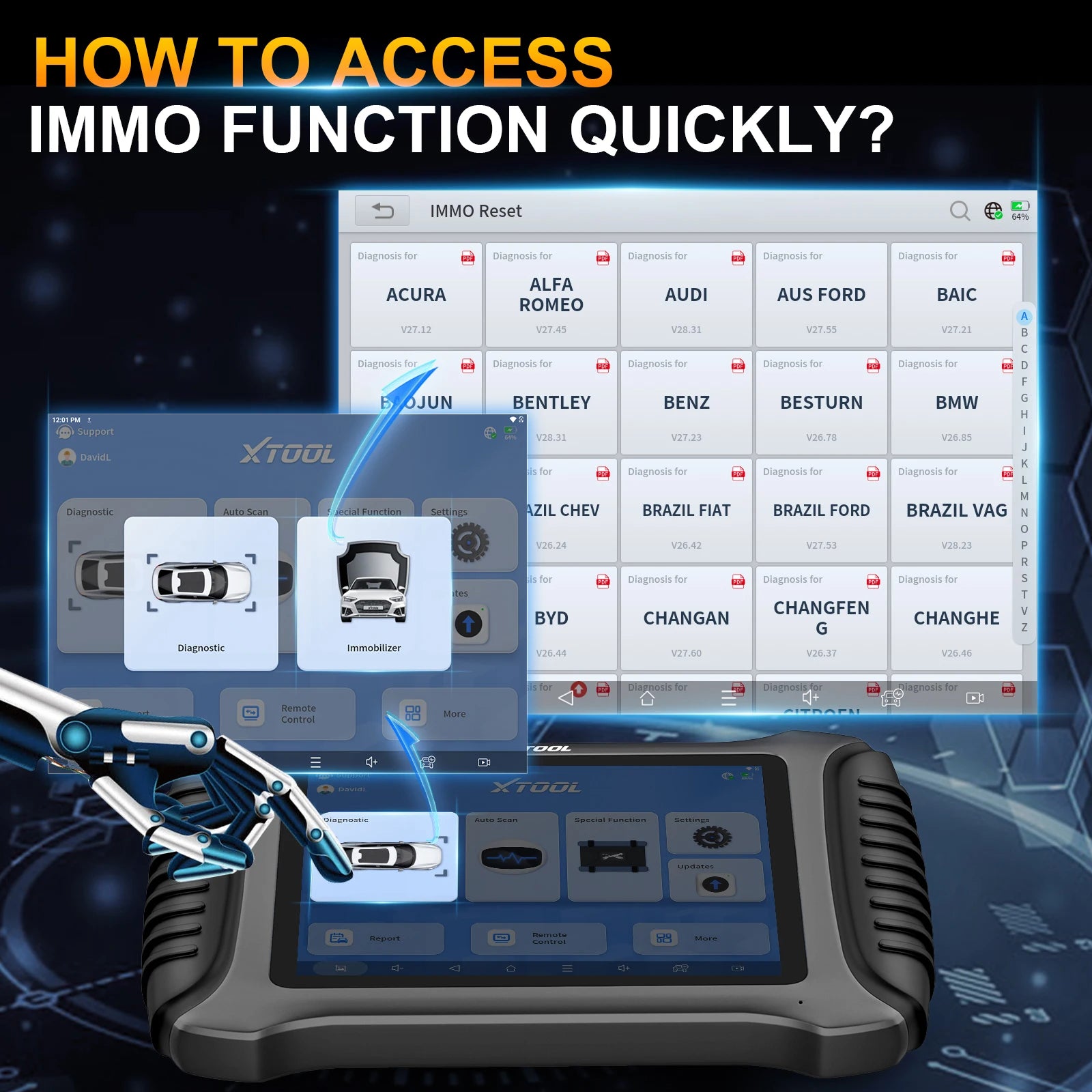 Blackbox Automotive Diagnostics Key Programmer and Immobilizer Tool