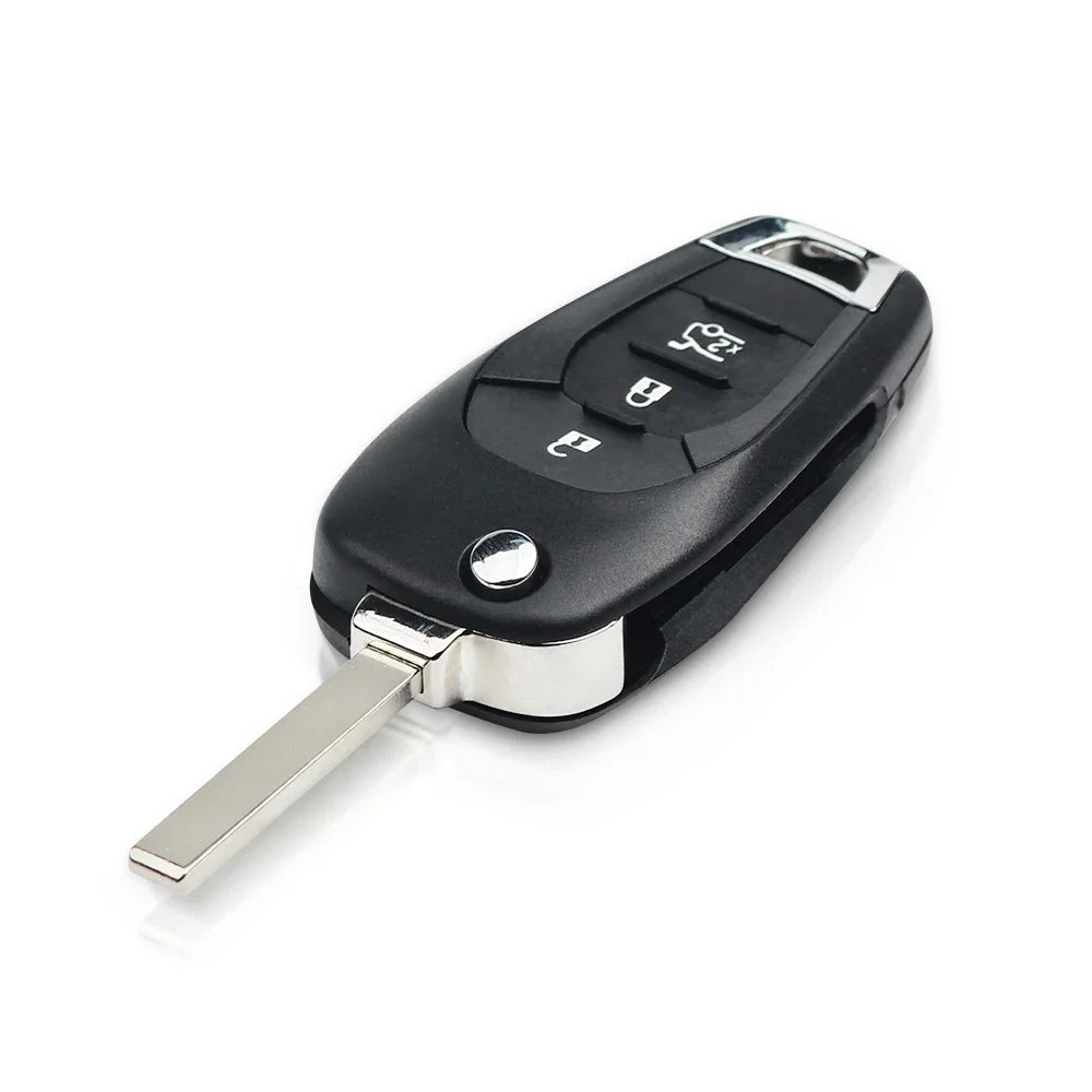 KEYYOU 2/3/4BNT Remote Flip Car Key Shell Case For Chevrolet Cruze Trax LS Badge Spark Sonic Aveo Tracker Onix RS Trailblazer Blackbox Automotive Diagnostics