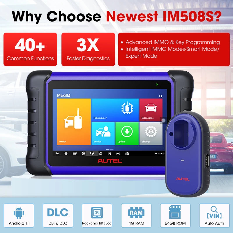 Autel MaxiIM IM508S Key Programmer and Immobilizer Tool