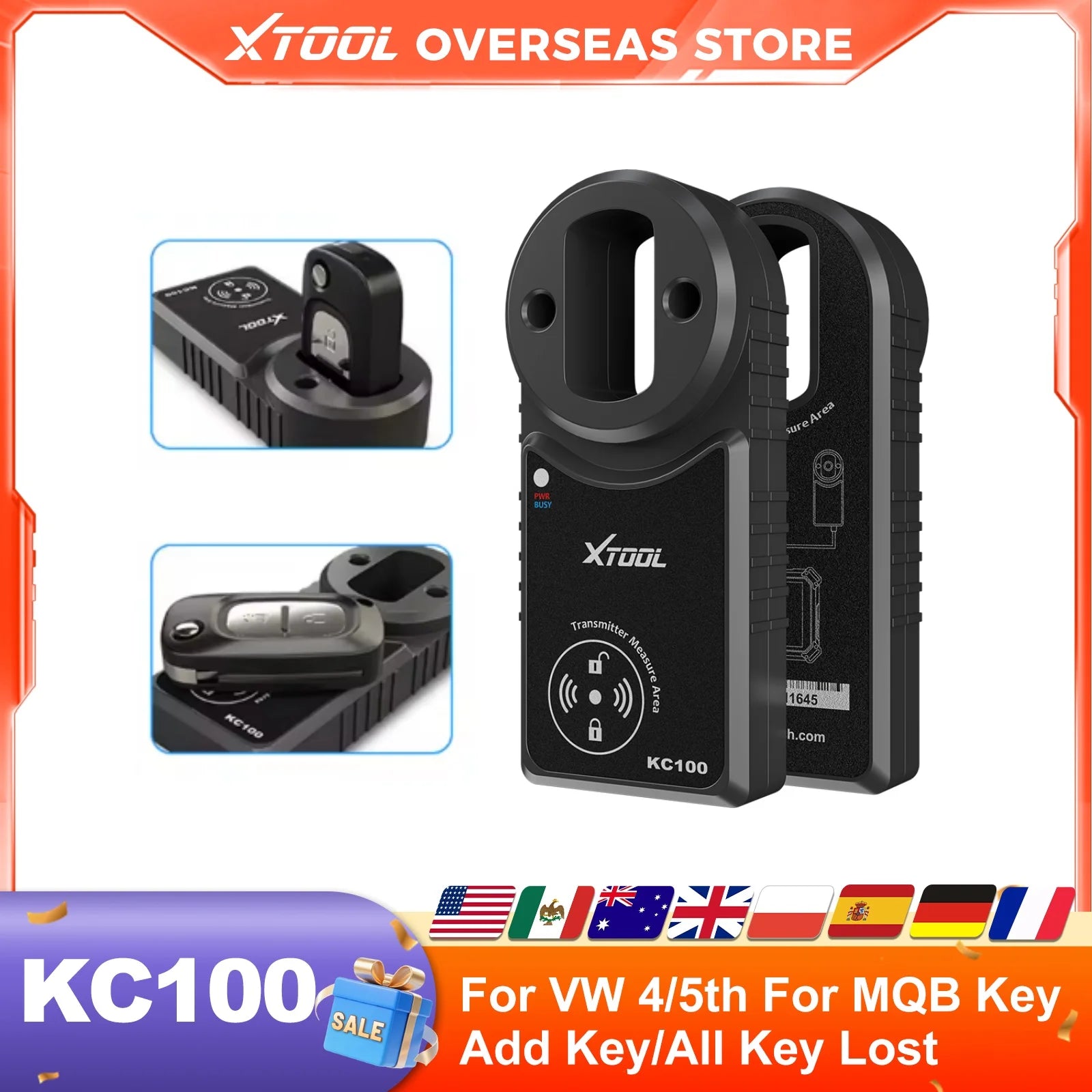 Xtool KC100 Remote Key — Volkswagen/BMW