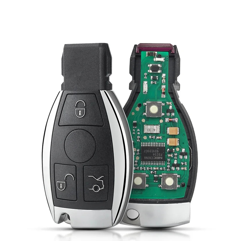 KEYYOU Smart Remote car Key fob For Mercedes Benz A B S E Class Support BGA & NEC Chip 315/433.92MHz 2/3 Buttons Blackbox Automotive Diagnostics