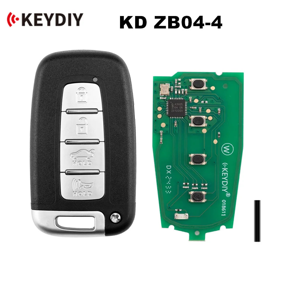 KEYDIY KD ZB04-4 Remote Key — Hyundai
