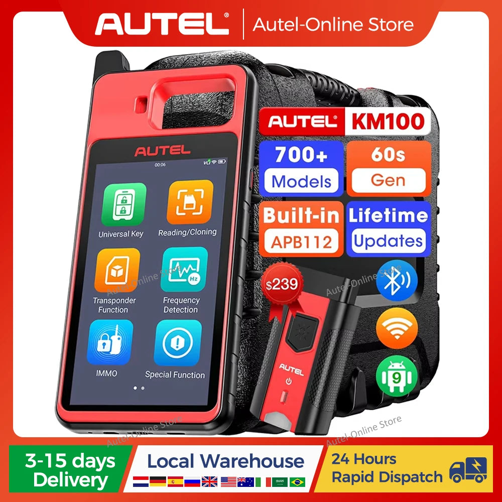 Autel MaxiIM KM100 Key Programmer and Immobilizer Tool
