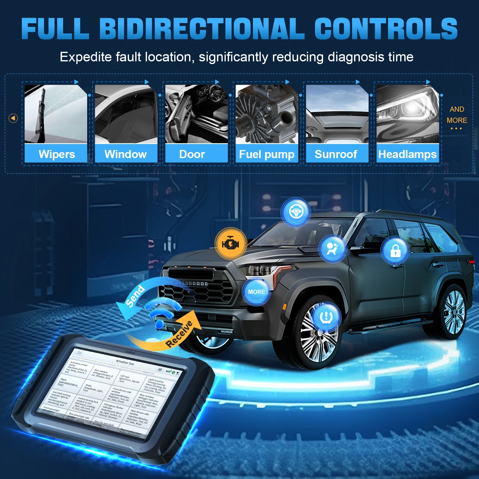 Blackbox Automotive Diagnostics Bidirectional Diagnostic Scanner