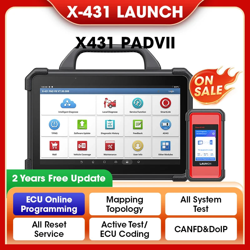 Launch X431 Bidirectional Diagnostic Scanner