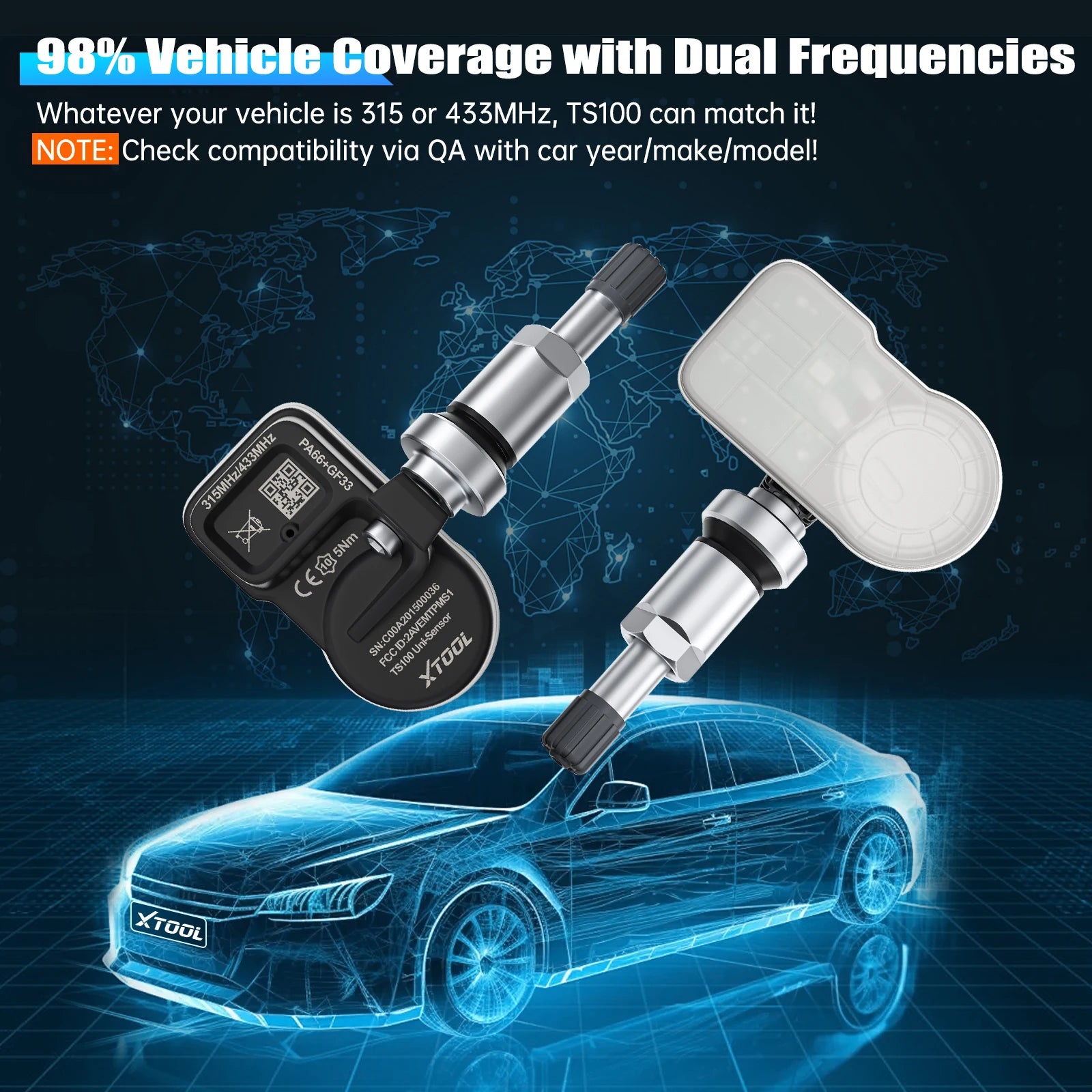 Xtool 4PCS TS100 TPMS Sensor — image 4