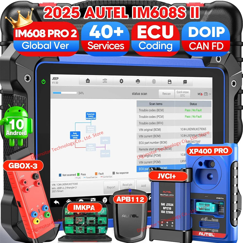 Autel MaxiIM IM608S II Key Programmer and Immobilizer Tool