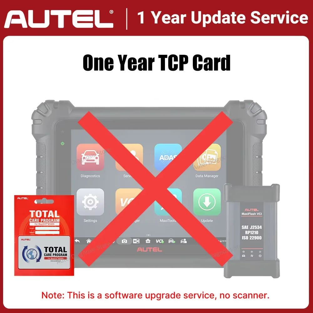 Autel MK808BT Software Update Service