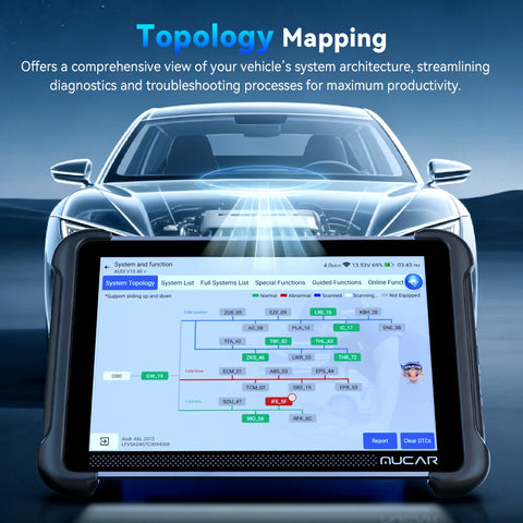 Mucar 892BT PRO Bidirectional Diagnostic Scanner