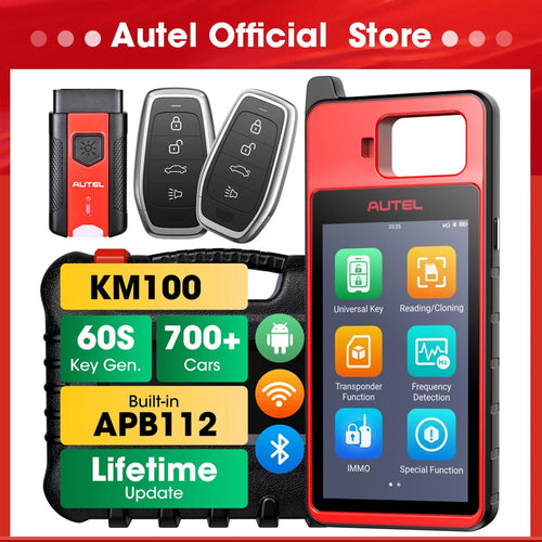 Autel KM100 Key Programmer and Immobilizer Tool