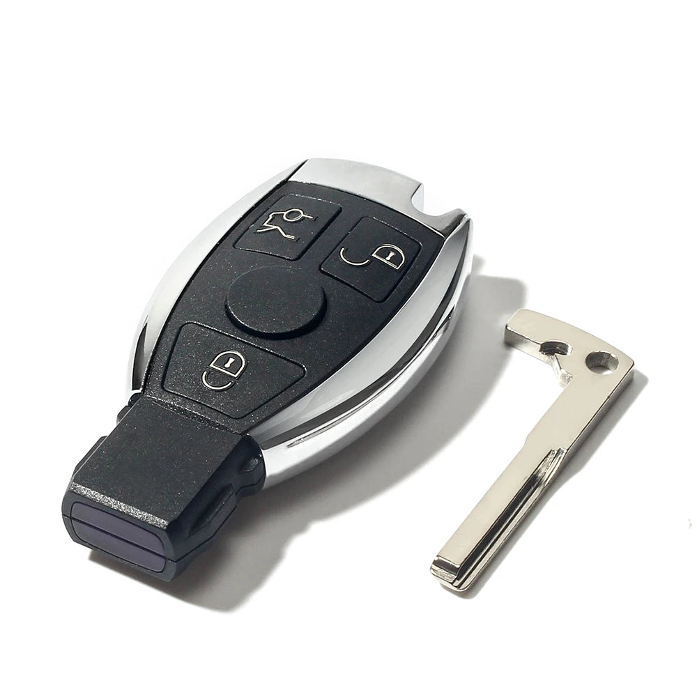 KEYYOU Smart Remote Key Shell Fob For Mercedes Benz Year 2000+ NEC and BGA Style 3 Buttons Key Case Blackbox Automotive Diagnostics