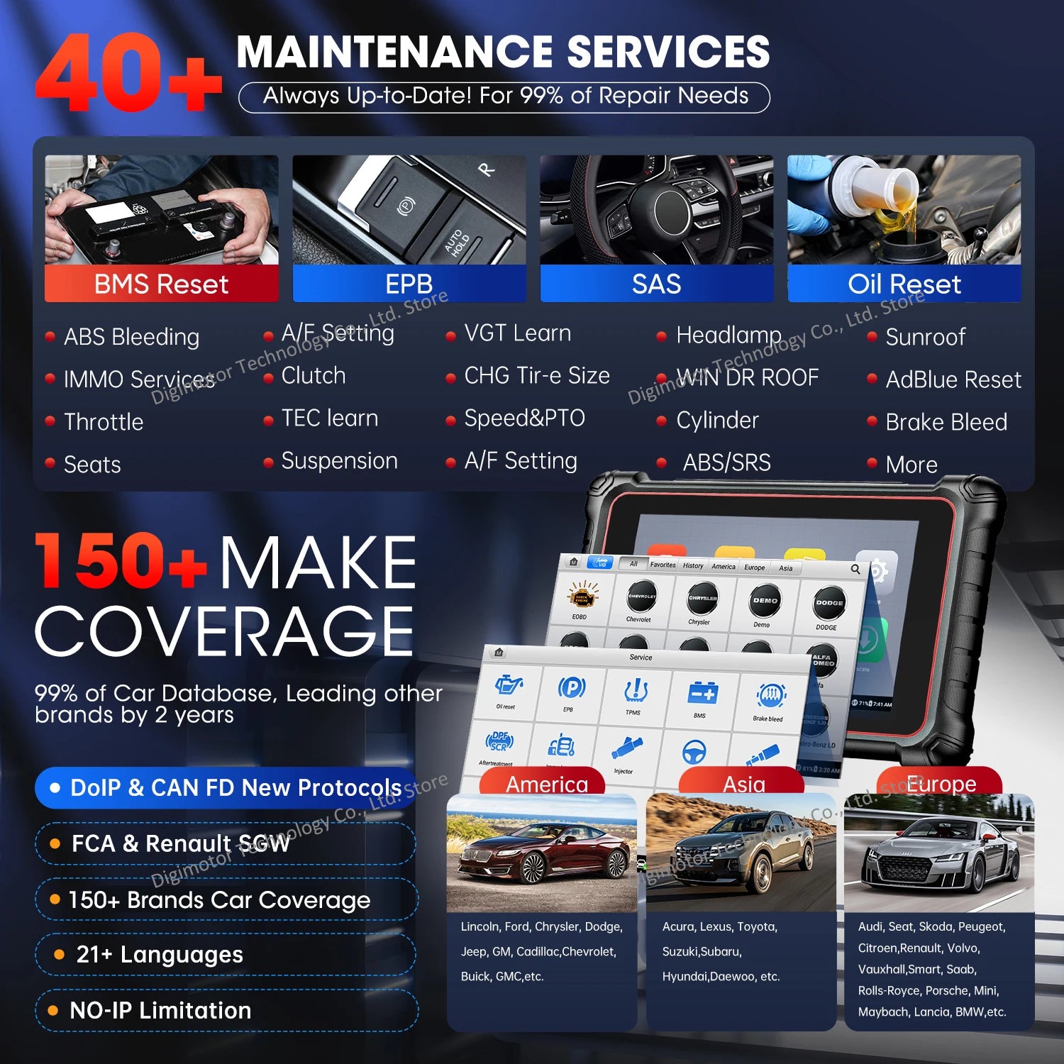 Autel MK900BT Automotive Diagnostic Scanner — image 5