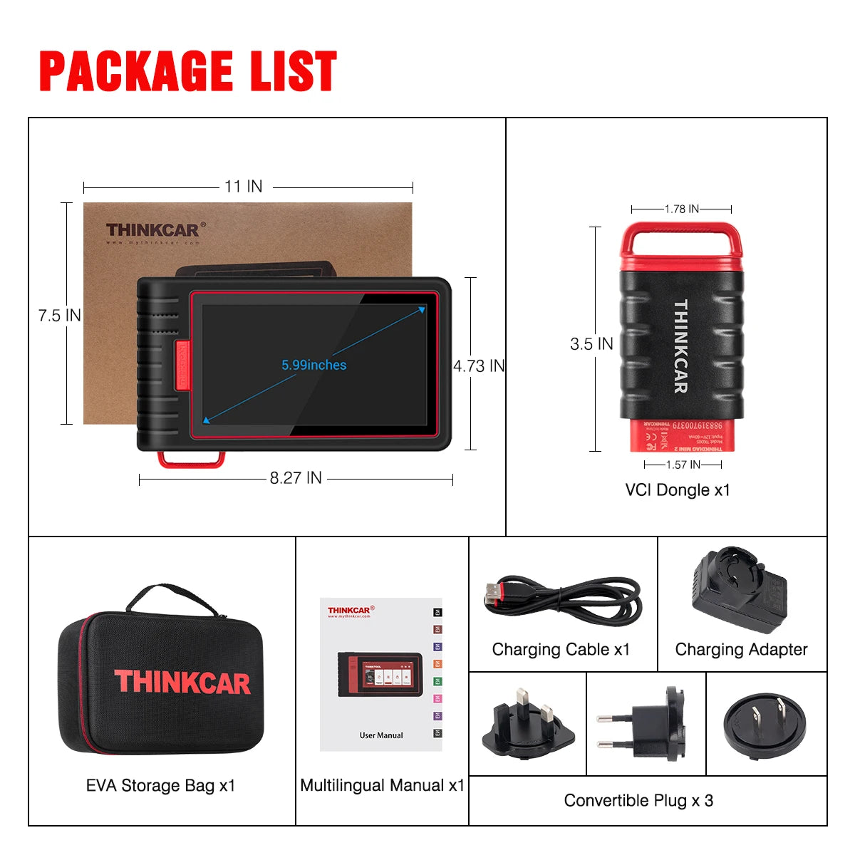 Thinkcar Bidirectional Diagnostic Scanner