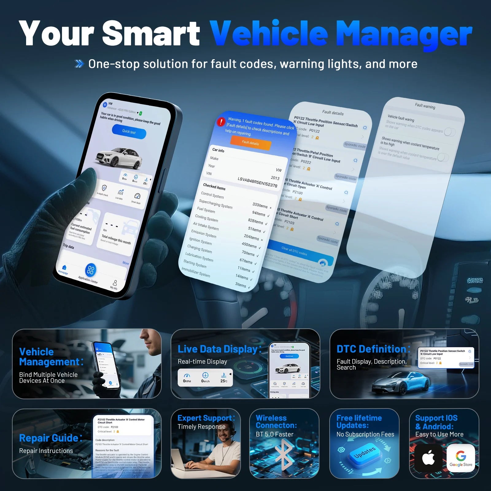 Xtool AD20PRO Battery Service Tool — image 6