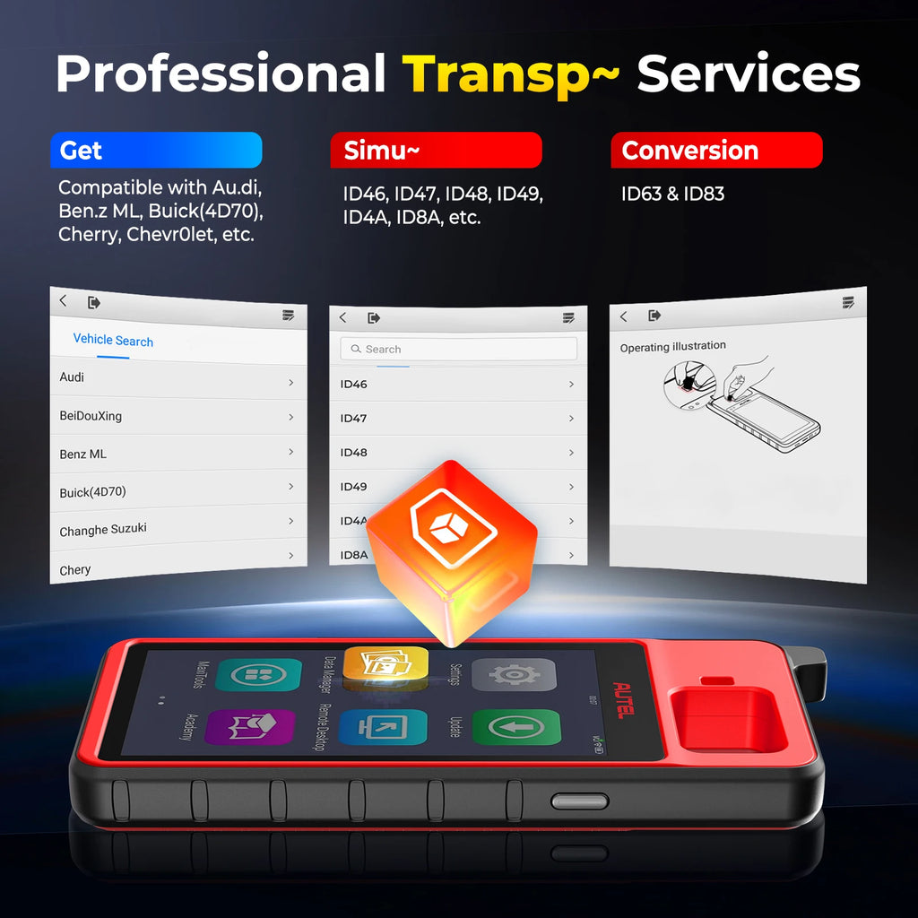 Autel KM100 Key Programmer and Immobilizer Tool
