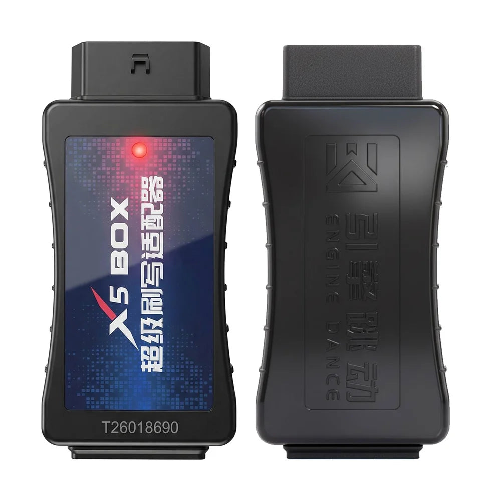 EngineDance X5 Box Adapter for Reading, Writing, and Programming International Brand Vehicles Blackbox Automotive Diagnostics