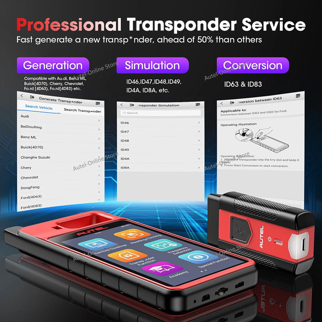 Autel MaxiIM KM100 Key Programmer and Immobilizer Tool