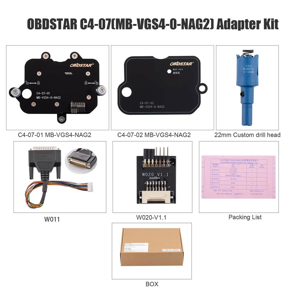 OBDSTAR C4-07 MB-VGS4-0-NAG2 Diagnostic Adapter Cable
