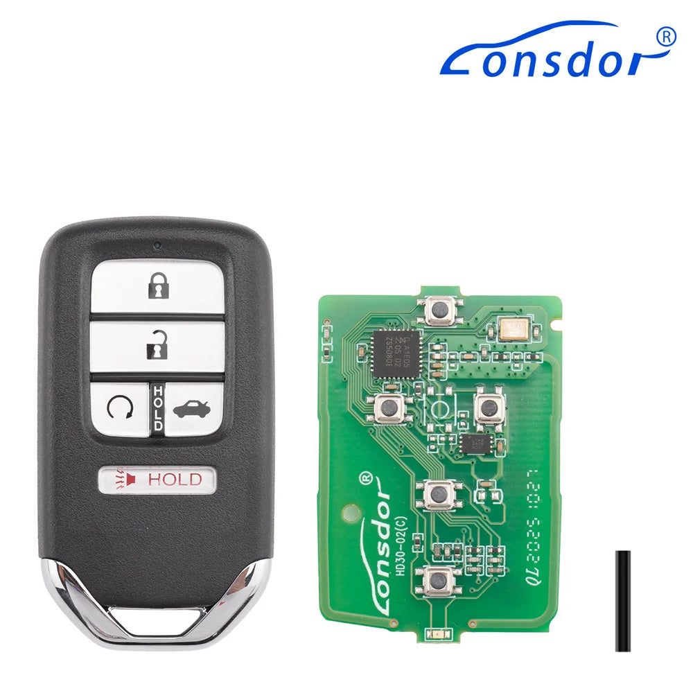 Lonsdor for HONDA HD30 Series Keys for CIVIC/ ACCORD/ CR-V/ ODYSSEY/ HR-V.etc ID46 ID47 ID4A 2013-2025 50+ Models Blackbox Automotive Diagnostics