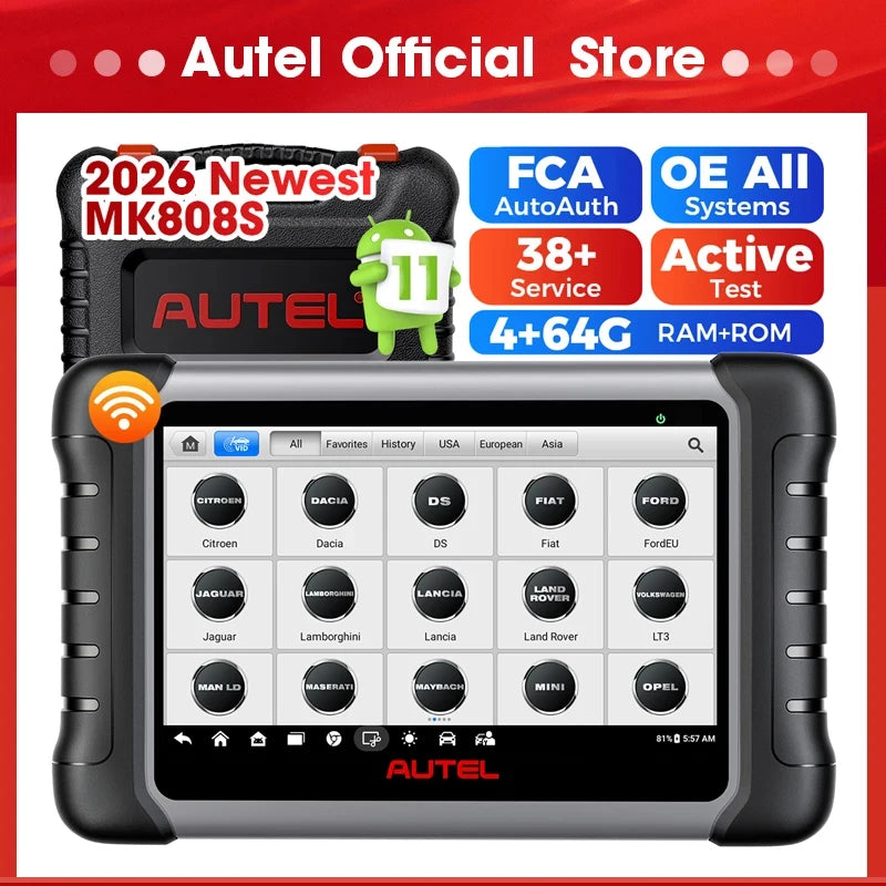 Autel MK808S Bidirectional Diagnostic Scanner