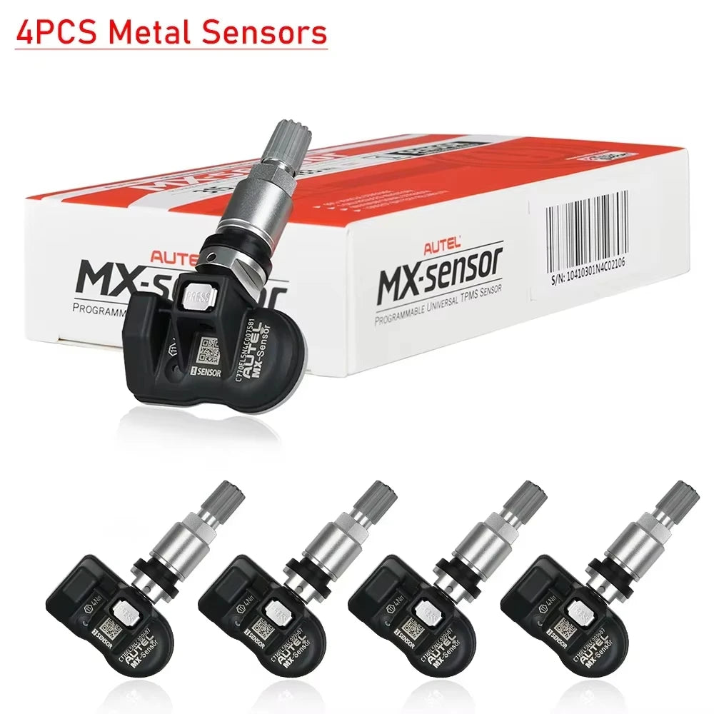 2026 Newest Autel TPMS Sensor 2in1 MX-Sensor Tire Repair Tools TPMS Sensor Programing W/ TS501 TS508 AUTEL 433 MHZ 315MHZ EU US Blackbox Automotive Diagnostics