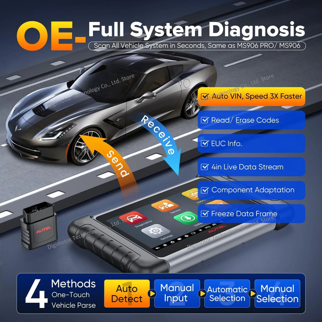 Autel MP808BT Pro Automotive Diagnostic Scanner — image 6
